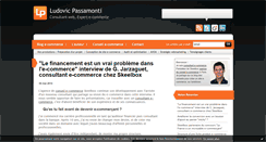 Desktop Screenshot of ludovicpassamonti.com